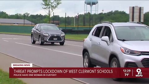 Woman in custody after threat caused lockdowns for all Clermont County schools