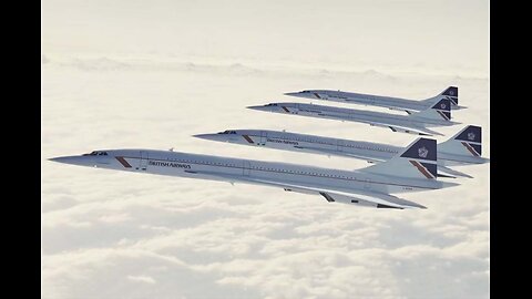 Concorde BAC & ‎Aérospatiale Take Off, Flight and Landing Sound Queen - The Show Must Go On