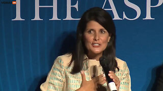 WEF Hemorrhoid And Liberal In Disguise, Nikki Haley Just Buried Any Chance Of Being President