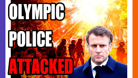 Paris Olympic Village Cops Attacked