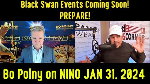 Bo Polny on NINO: Black Swan Events Coming Soon! PREPARE!