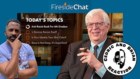 Prager Fireside Chat Anti Racist Book Reaction
