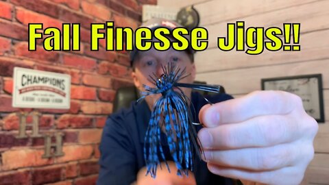 Finesse Jigs For Fall Fishing!!! #finessefishing #bassfishing