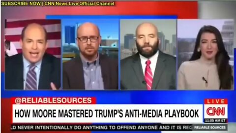 I appeared on "Reliable Sources" with Brian Stelter... once - 8/18/22