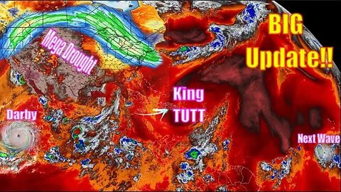 MEGA DROUGHT COMING!! - Latest Tropical Update! - The WeatherMan Plus Weather Channel