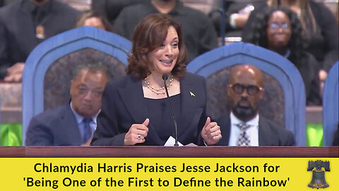 Chlamydia Harris Praises Race Hustler Jesse Jackson: 'One of the First to Define the Rainbow'