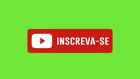 Chroma key botão inscreva-se green screen