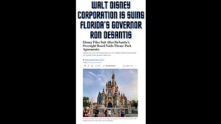 Walt Disney Corporation is suing Florida’s Governor Ron DeSantis