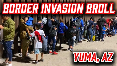 Yuma Day 1: Border Crossing Footage
