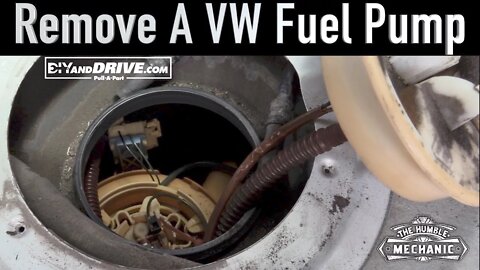 How To Remove A VW Fuel Pump ~ Salvage Yard Tips