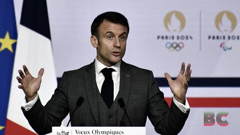 Macron says Olympics opening ceremony could be paired down amid fears of ISIS attack