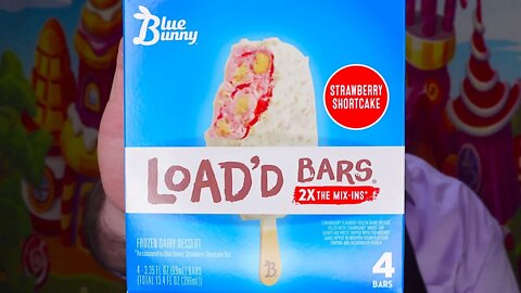 Blue Bunny Strawberry Shortcake Load'd Bars Review