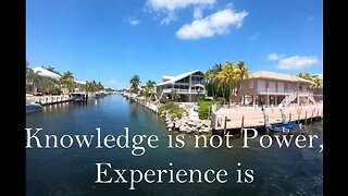 Knowledge is not Power, Experience is