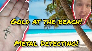 Jewelry Beach • Silver & Gold Treasure Found Metal Detecting • Fun Hunt on Florida Beach Equinox