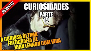 A CURIOSA ÚLTIMA FOTO DE JOHN LENNON COM VIDA #shorts #crime #curiosidades #thebeatles #johnlennon