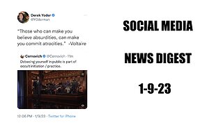 Patriot Social Media: News Digest 1-9-23