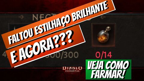 Diablo Immortal - Como farmar Estilhaço Brilhante!
