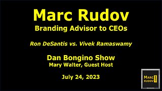 Rudov Compares DeSantis vs Ramaswamy on the Dan Bongino Show