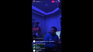 LUH TYLER IG LIVE: Luh Tyler In The Studio Cooking Up Songs With TrapLand Pat Sounding🔥(29/03/23)