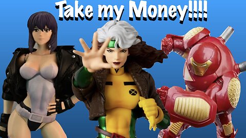Mafex, Hiya and Marvel Legends really trying to get my money!