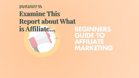Examine This Report about What is Affiliate Marketing and How can you make money from