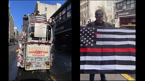 God bless the FDNY🚒 The THIN RED LINE is BACK!! | DC Draino
