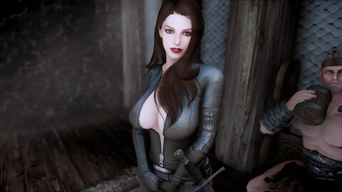 Skyrim Catwoman Selina Kyle a Stand Alone Follower LE/SE