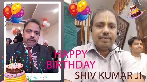 Hapy Birthday Shiv Kumar!