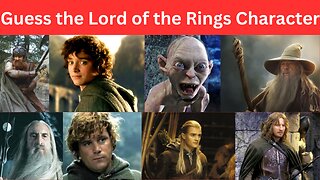 Lord of the Rings Character Challenge: Can You Name Them in 3 Seconds?