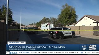 Chandler police shoot and kill burglary suspect