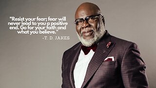 TD Jakes Motivational Speech "Road to Better Life"