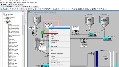 FTView Studio SE HMI Screen Editing To Look Better | Batching PLC Day-41