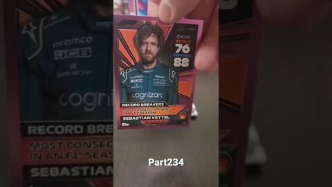 Topps Turbo Attax 2022 F1 Formula1 epic trading card opening best exclusive unboxing FRENCH GP2022