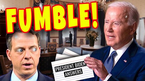 Biden FUMBLES Notecards ON LIVE TV, CNN HACK Jake Tapper Comes to his Rescue as Joe BOMBS Interview
