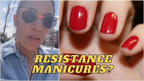 AOC Promotes Manicures as a Form of Resistance in Cringey Instagram Video