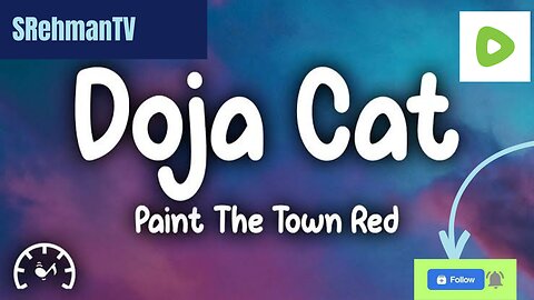 Doja cat - paint The Town Rad (Lyrics)