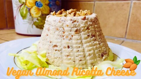 RAW VEGAN ALMOND RICOTTA CHEESE - EASY, FAST, SUPER YUMMY SPREADABLE CHEESE #SpendLess #EatHealthy