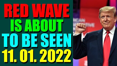 SHARIRAYE LATE NIGHT UPDATES (NOV 01, 2022) - RED WAVE IS ABOUT TO BE SEEN - TRUMP NEWS