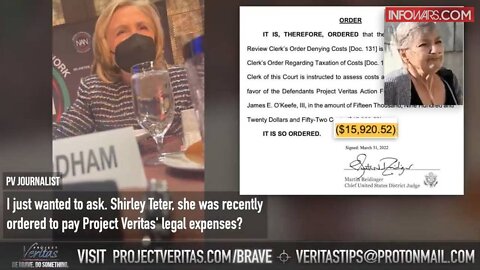 Project Veritas Confronts Hillary Clinton Over Ties To Disgraced Dem Operative