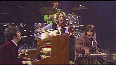 Beatles Hey Jude1968 Rare Live Tv Appearance on the David Frost show