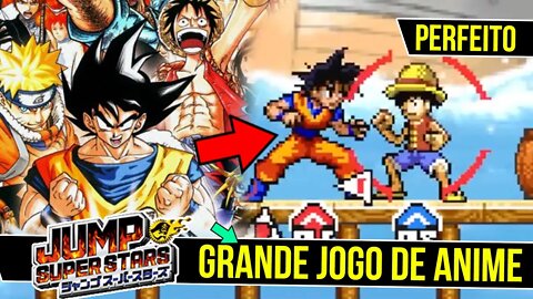 Jump Super Stars - Melhor jogo de Anime estilo Smash Bros #shorts