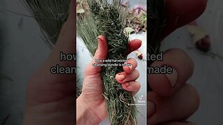 How a wild-harvested cleansing bundle is made 🌸 Glam Gardener NYC