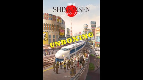 Shinkansen Boardgame Unboxing