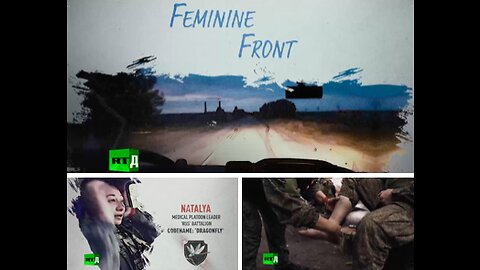Feminine Front - BRAVE WOMAN WARRIORS at WAR to DEFEND THE MOTHERLAND