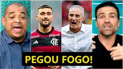 "OLHA ISSO, CARA! Se o Flamengo TOMAR VERGONHA NA CARA e VENCER o Bragantino..." DEBATE FERVE!