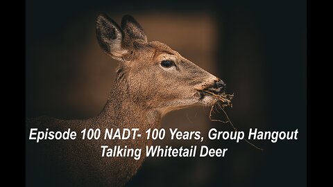 Episode 100 NADT- 100 Years, Group Hangout Talking Whitetail Deer