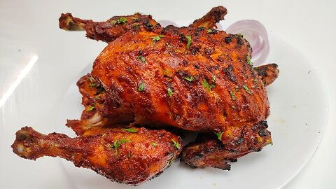 Quick Tandoori Chicken Restaurant Style Tandoori Chicken without Oven by MEO G