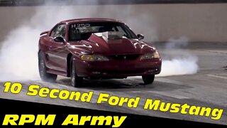 10 Second Small Tire Mustang Drag Racing