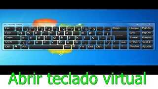 Como ATIVAR o TECLADO VIRTUAL no WINDOWS 10