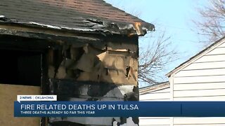 Fire-related deaths up in Tulsa